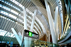 Building,Hong Kong High Speed Rail West Kowloon Terminus photo